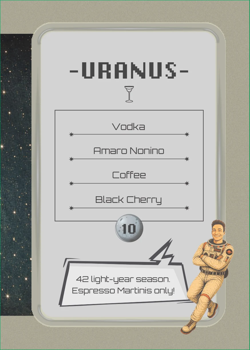 uranus menu ugo
